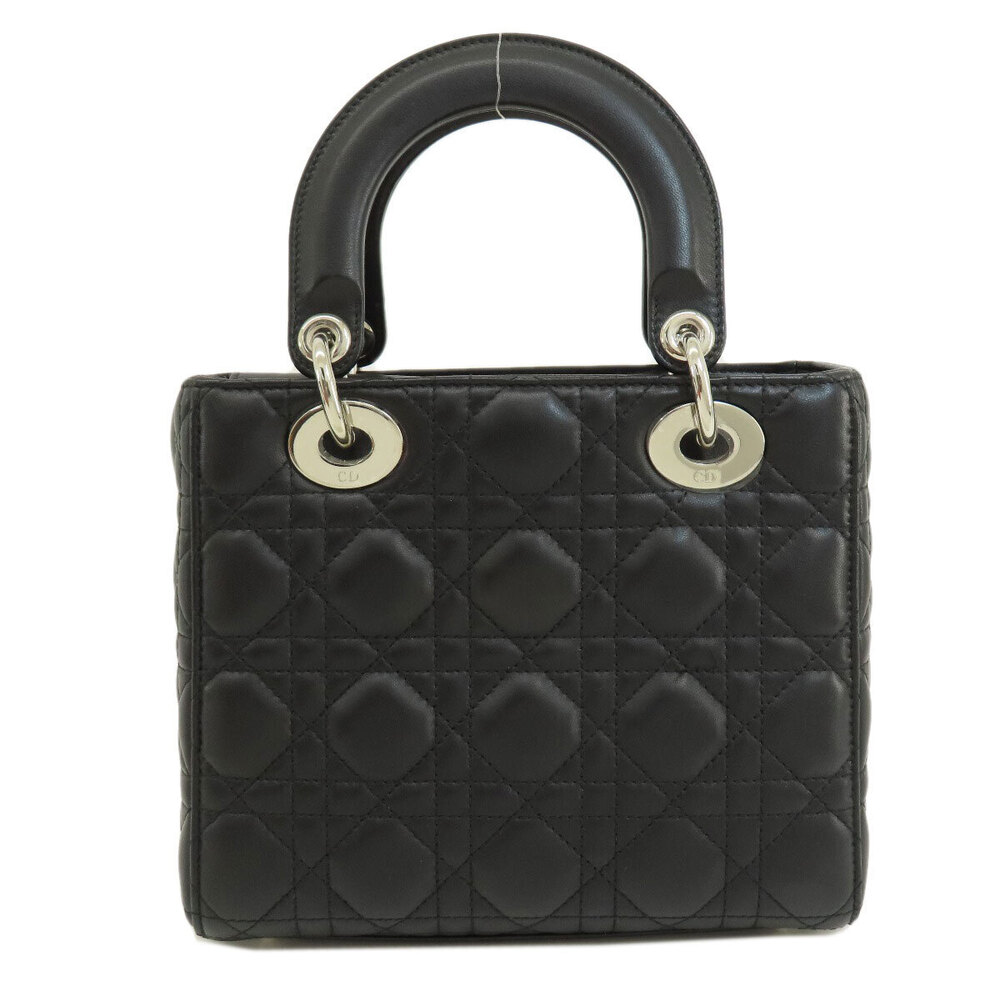 Dior Calfskin Christian  Handbag Lady